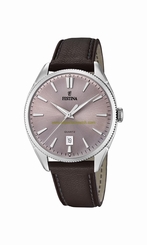 Festina Watches : F16977/4 Off-white Dial Luminous Hand Men Watch