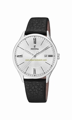 Festina Watches : F16978/1 Silver Dial Stainless Steel Men Watch