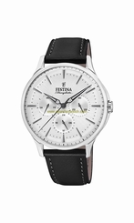 Festina Watches : F16991/2 Silver Dial Stainless Steel Men Watch