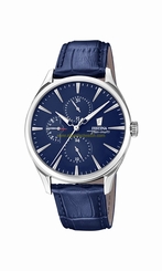 Festina Watches : F16992/2 Blue Dial Stainless Steel Men Watch
