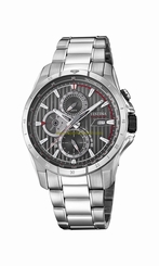 Festina Watches : F16995/2 Grey Dial Stainless Steel Men Watch