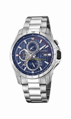 Festina Watches : F16995/3 Blue Dial Stainless Steel Women Watch