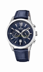 Festina Watches : F16996/3 Blue Dial Stop Watch Men Watch