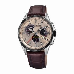 Festina Watches : F20201/2 Grey Dial Stainless Steel Men Watch