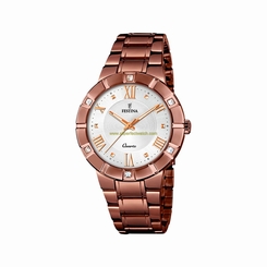 Festina Watches : F20239/1 Silver Dial Other Material Band Men Watch