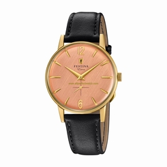 Festina Watches : F20249/3 Mother Of Pearl Dial Leather Men Watch