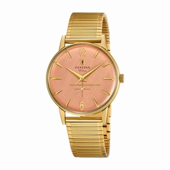 Festina Watches : F20251/3 Mother Of Pearl Dial Stainless Steel Plated Men Watch