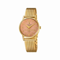 Festina Watches : F20257/2 Mother Of Pearl Dial Stainless Steel Plated Women Watch