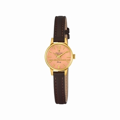 Festina Watches : F20261/2 Mother Of Pearl Dial Leather Women Watch