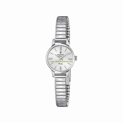 Festina Watches : F20262/1 Silver Dial Stainless Steel Women Watch