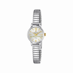 Festina Watches : F20262/2 Silver Dial Stainless Steel Plated Women Watch