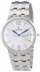 Festina Watches : F6825/1 Silver Dial Date Men Watch