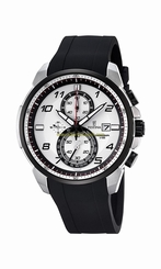 Festina Watches : F6841/1 White Dial Stopwatch Luminous Hand 24 Hour Display Men Watch