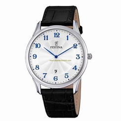 Festina Watches : F6851/2 Silver Dial Stainless Steel Men Watch