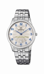 Festina Watches : F6856/2 Beige Dial Stainless Steel Women Watch
