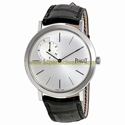 Piaget Watches : G0A33112 Silver Dial White Gold Band Men Watch