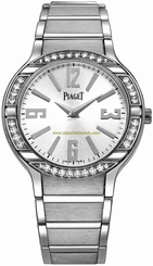 Piaget Watches : G0A36231 Silver Dial White Gold Band Women Watch