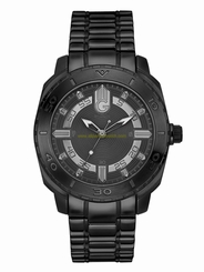 Guess Watches : G11934G1 Black Dial Stainless Steel Band Men Watch