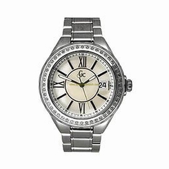 Guess Watches : G99500M1 Mother-of-pearl dial Dial Stainless Steel Band Women Watch