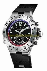 Fake AAA Bvlgari Watches : GMT40SVD Diagono Pro Aria Series Mens Watch Watch