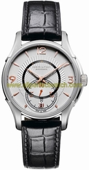 Hamilton Watches : H32555755 Automatic Silver Small Second Subdial Black Leather Men Watch