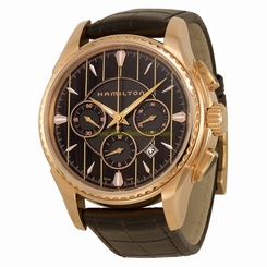 Hamilton Watches : H34646591 Wood Grain Brown Patterned Automatic Men Watch
