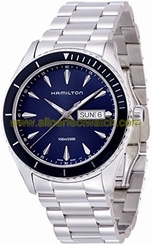 Hamilton Watches : H37551141 Quartz Blue Dial Day Date Stainless Steel Men Watch