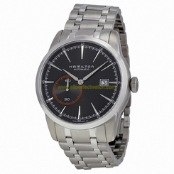 Hamilton Watches : H40515131 Automatic Black Dial Date Stainless Steel Men Watch