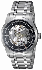 Hamilton Watches : H40655131 Black Dial Stainless Steel Band Men Watch