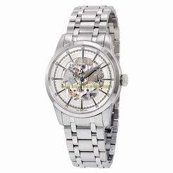 Hamilton Watches : H40655151 Silver Skeleton Automatic Men Watch