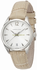Hamilton Watches : H42211855 Quartz Analog Date Leather Women Watch