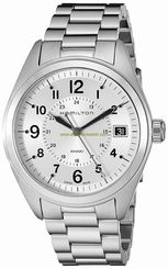Hamilton Watches : H68551153 Silver Dial Stainless Steel Band Men Watch