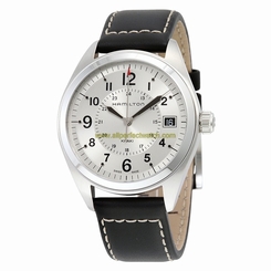Hamilton Watches : H68551753 Quartz Analog Date Black Leather Men Watch