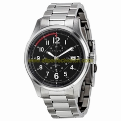 Hamilton Watches : H70595133 Automatic Black Dial Date Stainless Steel Men Watch