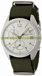 Hamilton Watches : H76552955 Swiss Quartz Matte Silver-tone Stainless Steel Round Case Men Watch