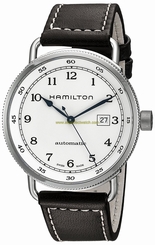 Hamilton Watches : H77715553 Automatic Date Brown Leather Men Watch