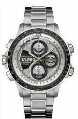 Hamilton Watches : H77726151 Automatic Chronograph Day Date Stainless Steel Men Watch