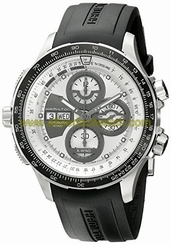 Hamilton Watches : H77726351 Automatic Chronograph Day Date Black Rubber Men Watch