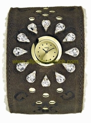 Guess Watches : I12545L1 Gold Dial Stainless Steel Women Watch