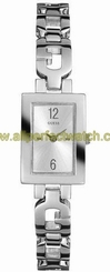 Guess Watches : I70582L1 Quartz Analog Silver Dial Stainless Steel Women Watch