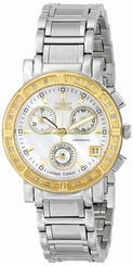 Invicta Watches : ILE4718ASYB White Mother Of Pearl Dial 18kt. Gold Plated Stainless Steel Women Watch