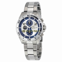 Invicta Watches : IN7389 Silver And Blue Quartz Men Watch