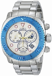 Invicta Watches : INVICTA-14649 White Dial Chronograph Luminous Stop-watch Men Watch