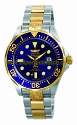 Invicta Watches : INVICTA-3049 Blue Dial Luminescent Hands Men Watch