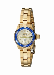 Invicta Watches : INVICTA-4610 Beige Dial Luminescent Hands Women Watch