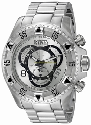 Invicta Watches : INVICTA-5525 Silver Dial Stainless Steel Band Men Watch