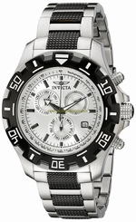 Invicta Watches : INVICTA-6409 Silver Dial Stainless Steel Band Men Watch