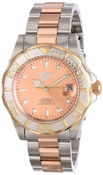 Invicta Watches : INVICTA-9423 Brown Dial Screw-down-crown Second-hand Men Watch
