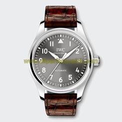 IWC Watches : IW324001 Automatic Analog Date Dark Brown Leather Unisex Watch