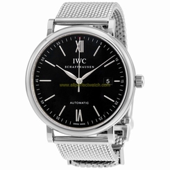 IWC Watches : IW356508 Black Automatic Men Watch